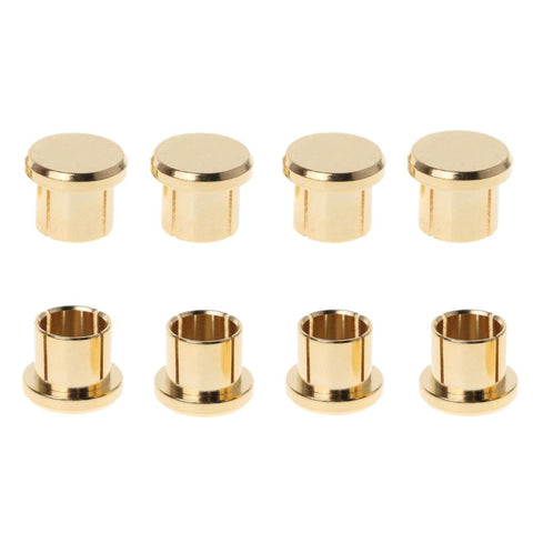 Gold Plated Rhodium RCA protection Cap Plug Short-Circuit Socket Phono Connector -CE00202-Veeddydropshipping