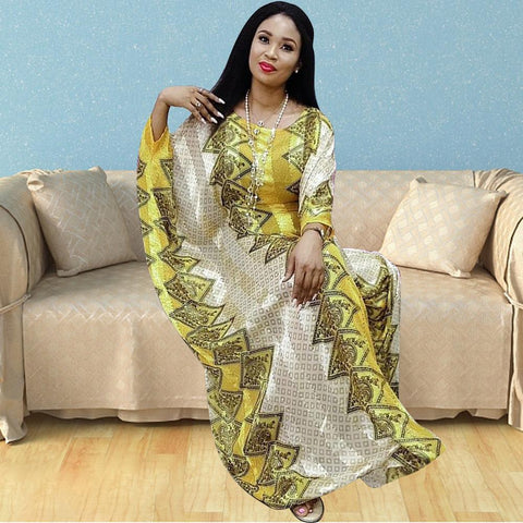 African Maxi Dresses For Women-WF01517-Veeddydropshipping