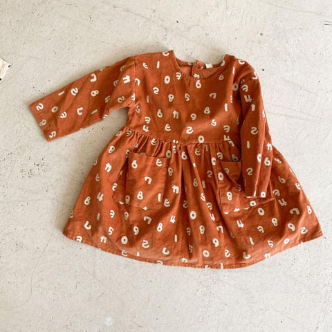 Baby Girls Dress Corduroy Kids Princess Dresses-Veeddydropshipping