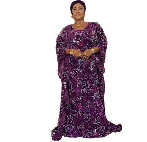 Classic African Women Clothing Dashiki Dress-WF01653-Veeddydropshipping