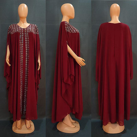 African Dress for Women Clothing-WF01503-Veeddydropshipping