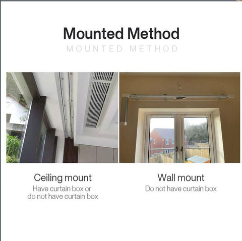 Smart Electric Curtain Track for tuya Curtain Motor Super Quite silence-TI01090-Veeddydropshipping