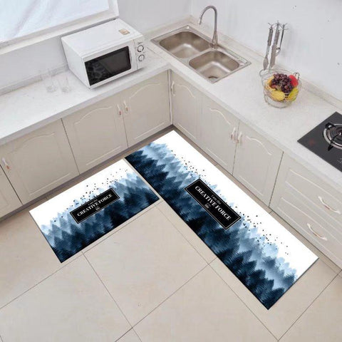 Crystal Velvet Long Strip Bathroom Foot Mats-HA00487-Veeddydropshipping