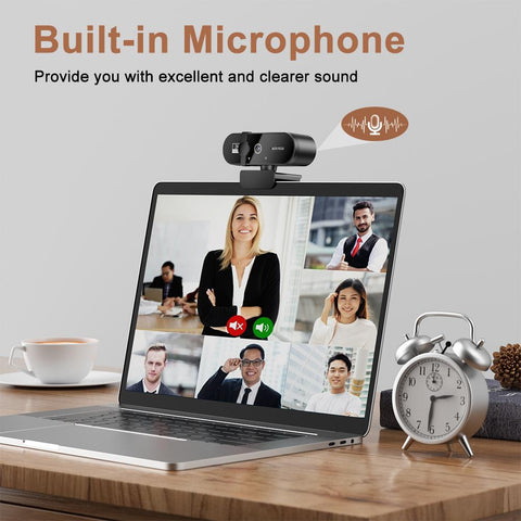 Web Camera  Can With Microphone Tripod  Auto focus-CO00120-Veeddydropshipping