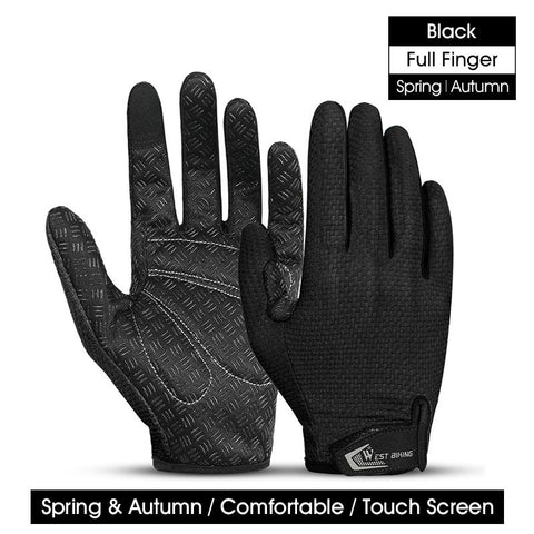 Dropship Cycling Gloves Anti Slip Outdoor Sports MTB Bike Gloves Windproof Hiking-OS01194-Veeddydropshipping