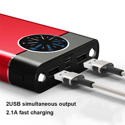 Power Bank Portable Fast Charger Digital Display With LED-Veeddydropshipping