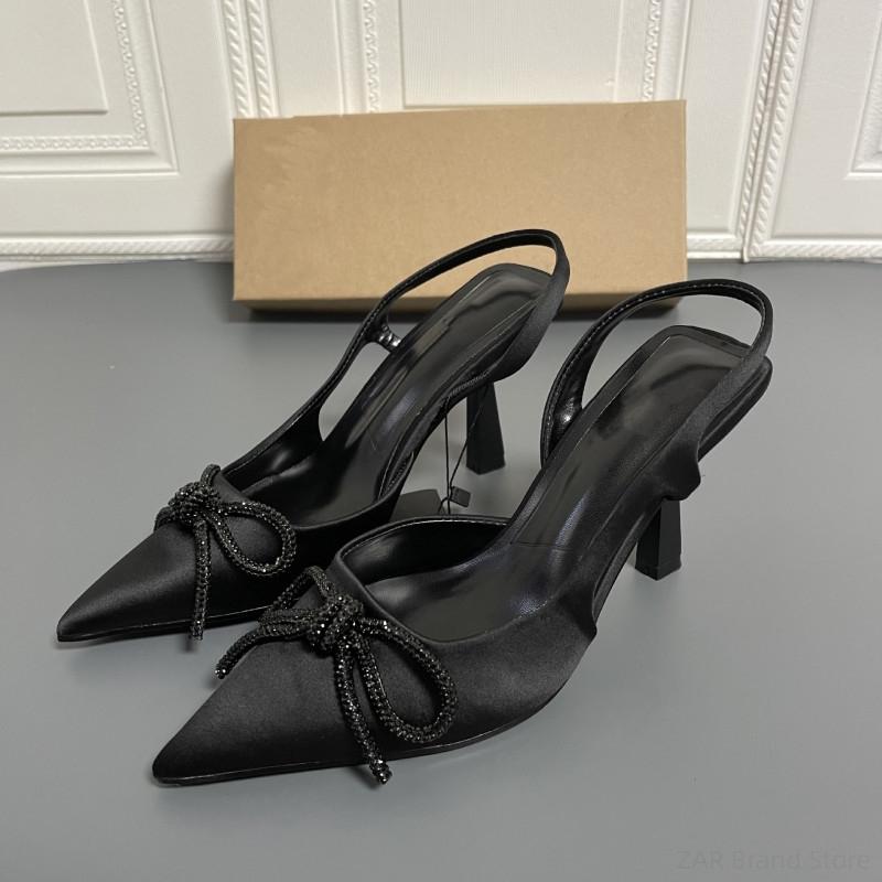 Sandals Elegant Slingback Women&#39;s Sandals Pointed Toe-BS00853-Veeddydropshipping