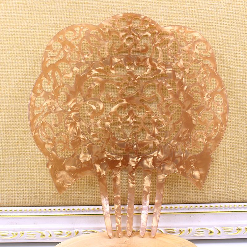 Acetic acid plate wedding hair accessories  -JW00470-Veeddydropshipping