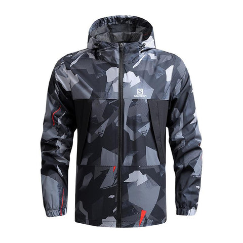 Autumn Outdoor Camo Windbreaker Jackets Mens-MF01087-Veeddydropshipping