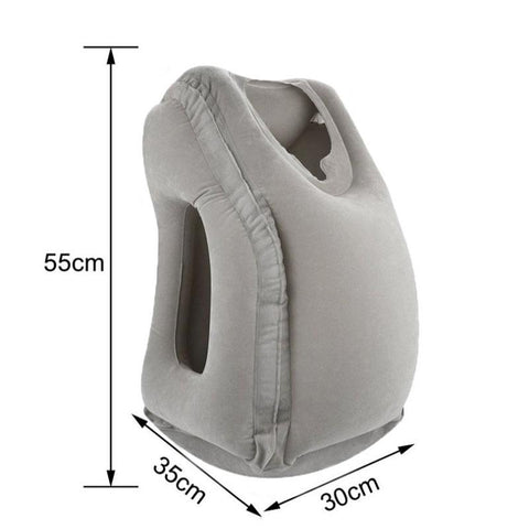 Air Cushion Travel Pillow Headrest Chin-HA00389-Veeddydropshipping