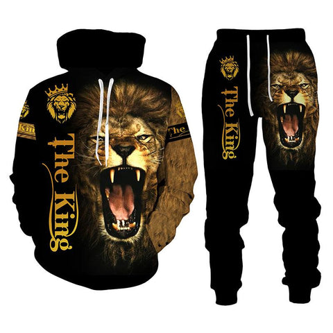 Autumn Winter 3D The Lion King Printed Long Sleeve  Clothing-TB01320-Veeddydropshipping