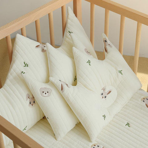 Korea Style Baby Pillow Soft Cotton Neck Protector Newborn Infant Nursing-TB00703-Veeddydropshipping