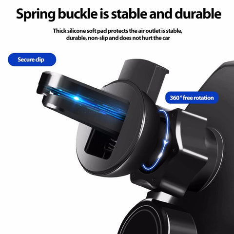 FLOVEME Automatic Car Wireless Charger Car Phone Holder For iPhone 13 Android Mobiles-PA00526-Veeddydropshipping
