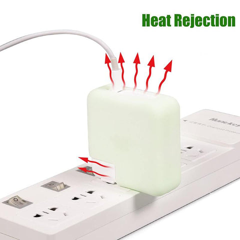 Liquid Silicone Charger Protector Case Cover For Macbook Adapter Power-CO00499-Veeddydropshipping
