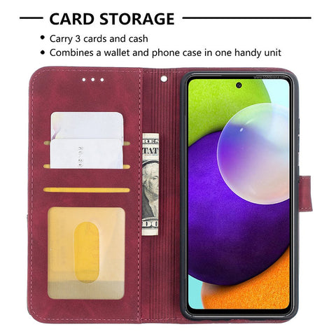 Wallet Flip Leather Case For Samsung Galaxy A04s A13 A31 A33 A34 A50-PA00216-Veeddydropshipping