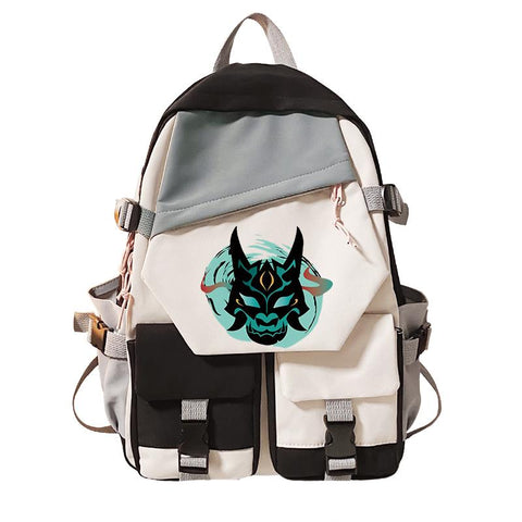 Backpacks Xiao Travel School Bags Hu Tao Student Backpack Bags Girls-BS00046-Veeddydropshipping