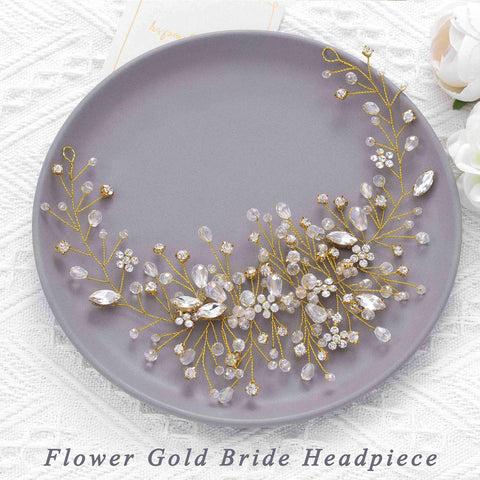Fashion Silver Color Handmade Headband Wedding -JW00531-Veeddydropshipping