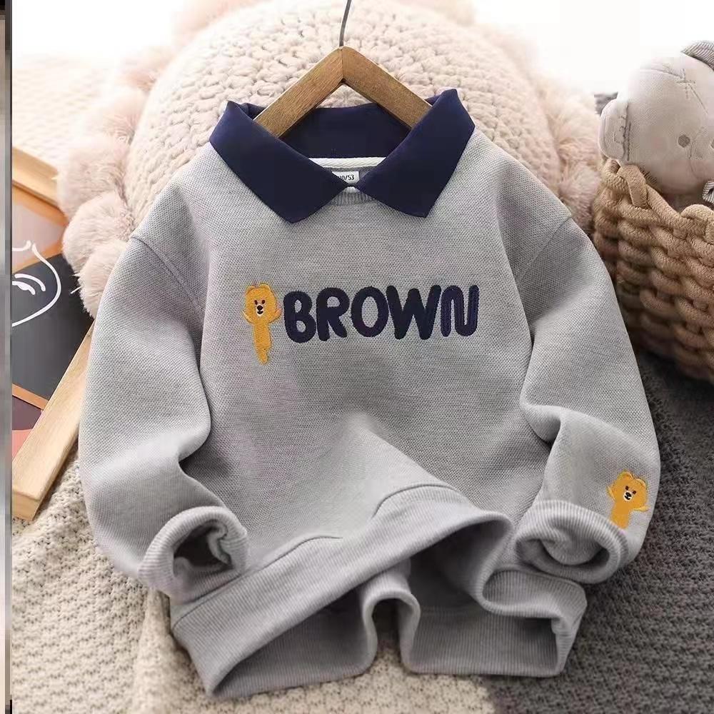 Boys Fleece-Lined Thickened Cotton Jacket Children-Veeddydropshipping