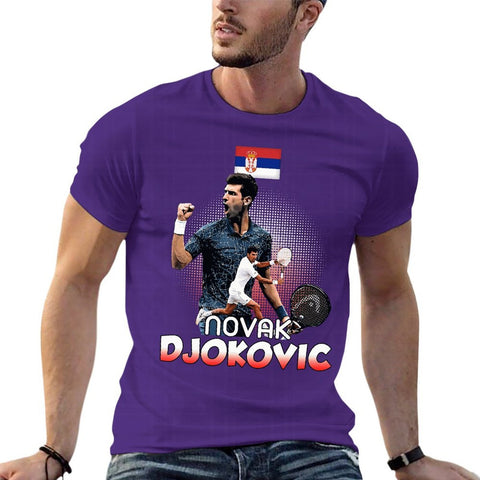 Grand Slam Tennis Novak Oversized T-Shirt Branded-MF00036-Veeddydropshipping