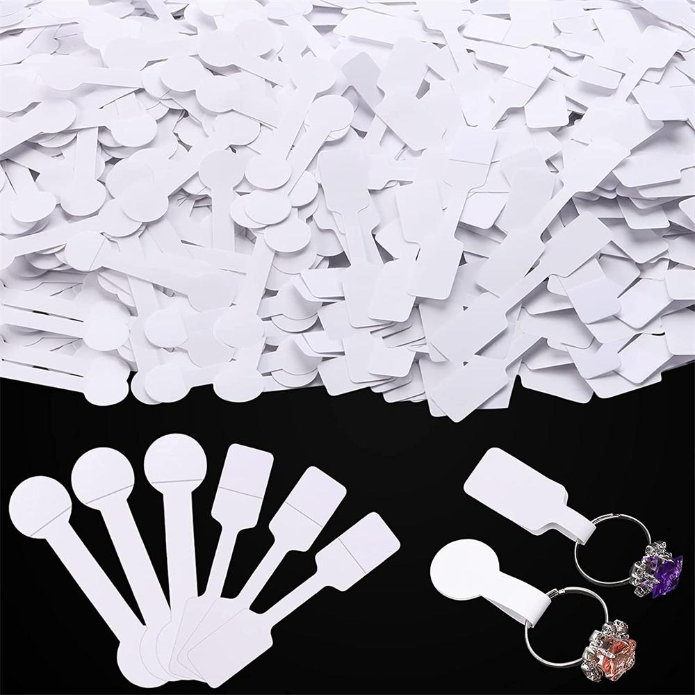 100pcs Blank Jewelry Price Tag Stickers Label For Necklace Ring -JW01662-Veeddydropshipping