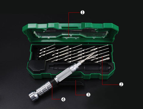 Precision Screwdriver Set Magnetic bits-TI00143-Veeddydropshipping