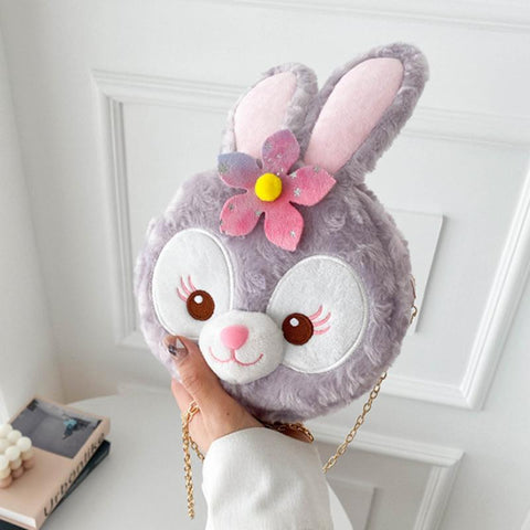 New Disney LinaBell Doll Fox Plush Coin Purse Cute Diagonal-TB00051-Veeddydropshipping