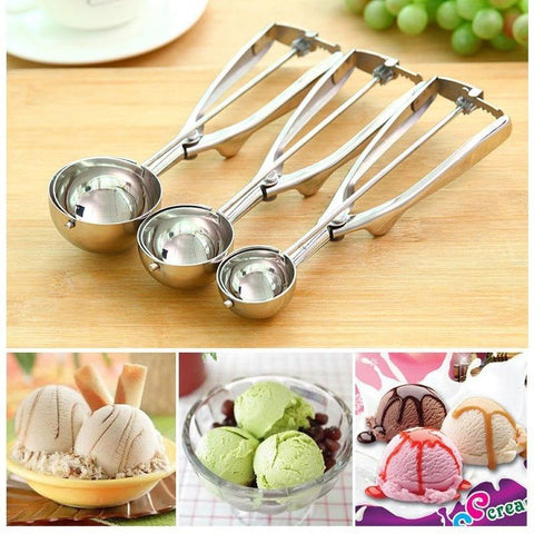 Stainless Steel Ice Cream Spoon Tableware-HA01306-Veeddydropshipping