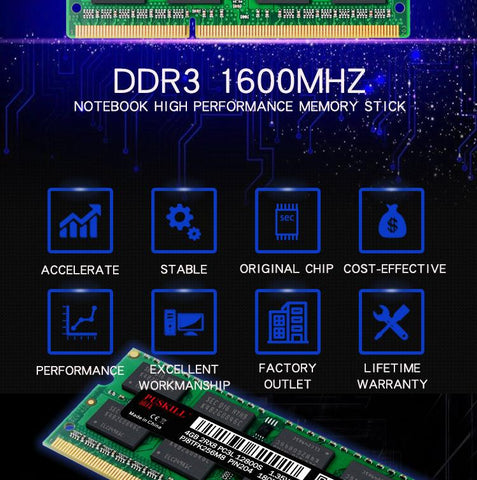 Wholesale Sodimm DDR3 for Laptop Memoria Ram-CO00161-Veeddydropshipping