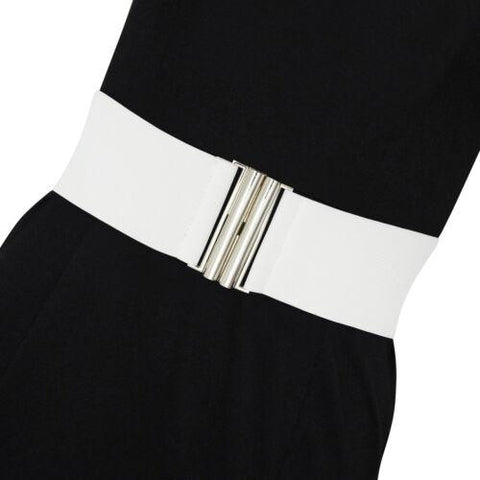 Elasticated Belt Wide Ladies Waist Cincher-WF01060-Veeddydropshipping