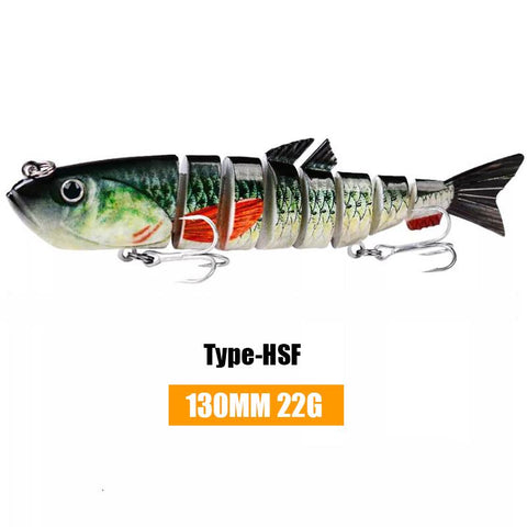 10/14cm Sinking Wobblers Fishing Lures Jointed Crankbait Swimbait 8 Segment Hard -OS00503-Veeddydropshipping