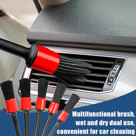 New Car Detailing Brushes Set Brushes for Automotive Cleaning-AM00466-Veeddydropshipping