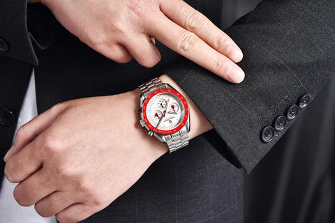 Moon Watch Waterproof Analog Quartz Watch Men-JW00821-Veeddydropshipping