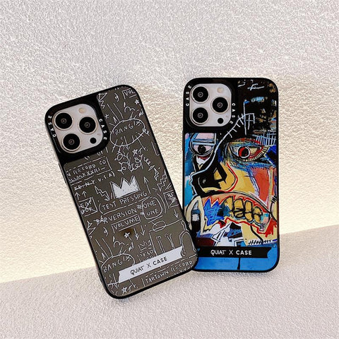 2022 New Ins Net Red Niche Personality Graffiti Line Anti-Fall Phone Case-PA00195-Veeddydropshipping