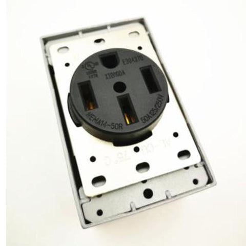Metal NEMA 5-50R 6-30R 10-30R 10-50R 14-30R 14-50R US Industrial Receptacle -CE00173-Veeddydropshipping