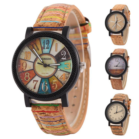 Fashion Flower Surface  Quartz Sports Vintage Watches Stylish Clock-JW00934-Veeddydropshipping