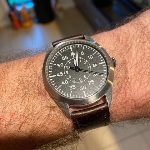 Mechanical Wristwatch Orologio Pilota Montre Pilote-JW00829-Veeddydropshipping