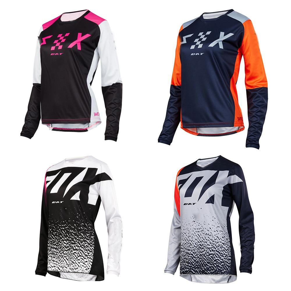 Downhill Jerseys MTB BATFOX Mountain Bike MTB Shirts Offroad DH Motorcycle -OS01195-Veeddydropshipping