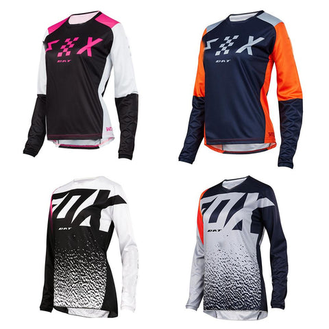 Downhill Jerseys MTB BATFOX Mountain Bike MTB Shirts Offroad DH Motorcycle -OS01195-Veeddydropshipping