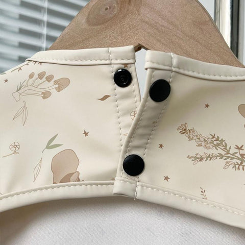 Cute Baby Bibs Toddler Baberos Bavoir Waterproof Long Sleeve-TB00284-Veeddydropshipping