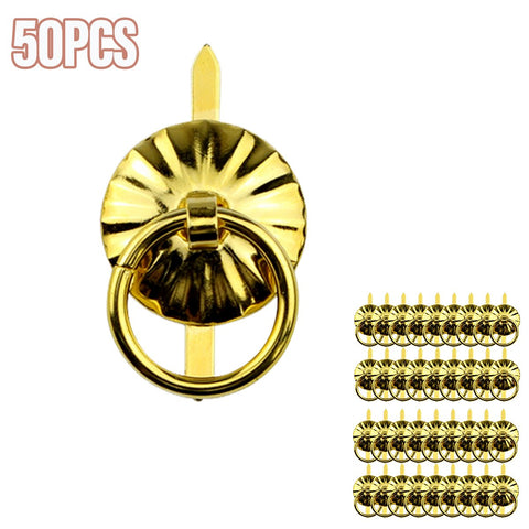 Bronze Knobs Small Ring Pulls-HA00076-Veeddydropshipping