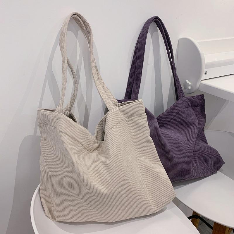 Today free Shipping Shopper Girls Handbag Zipper Reusable-BS00140-Veeddydropshipping