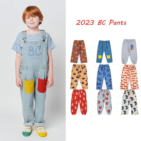 2023 New BC Children&#39;s Clothes Cargo Pants Jeans For Baby-TB01280-Veeddydropshipping