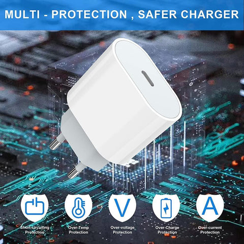 Wholesale 20W Fast Charging PD USB C Charger Power Adapter EU Plug PD Type C-PA00381-Veeddydropshipping