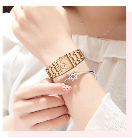 Watches Women Bracelet Square Quartz WristWatch-JW00957-Veeddydropshipping