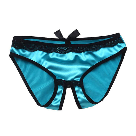Women Sexy Silk Low-rise Underwear Briefs-WF00831-Veeddydropshipping