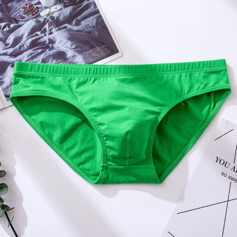 And Winter Briefs Cotton Underpants Pure Color Adult Breathable-MF01634-Veeddydropshipping