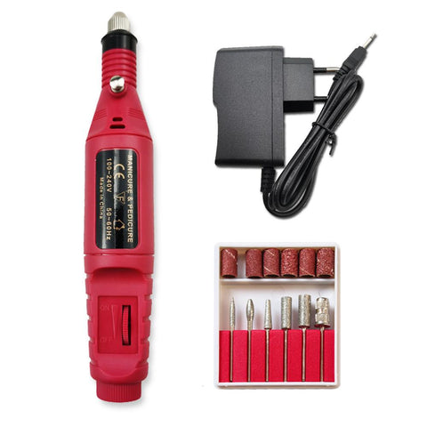 Professional Nail Drill Electric Nail File with Speed Display -BH01029-Veeddydropshipping