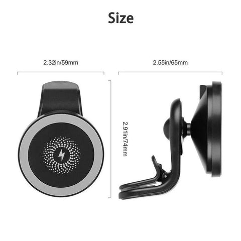 Magnetic Wireless Car Charger Holder Fast Charging-Veeddydropshipping