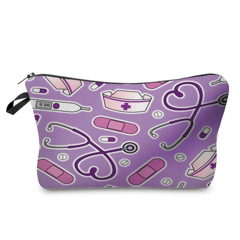 Fashion Women Designer Makeup Bag Heat Transfer Multifunction-BS00085-Veeddydropshipping