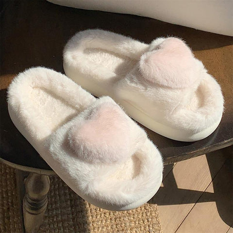 Fur Furry Thick Platform Home Warm Plush-BS01184-Veeddydropshipping